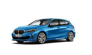 Blue BMW 1 Series