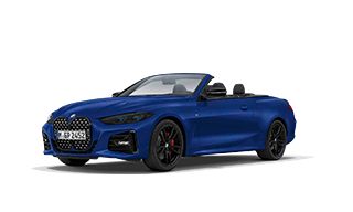 Frozen Portimao Blue Metallic BMW 4 Series Convertible