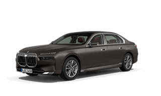 Black BMW 7 Series Sedan