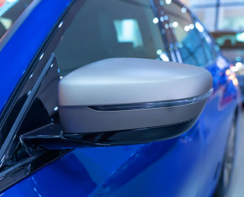 Side Mirror Covers in Cerium Grey