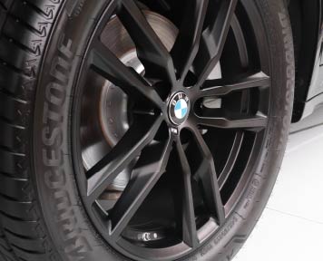 Original BMW Alloy Rims, Matt Black